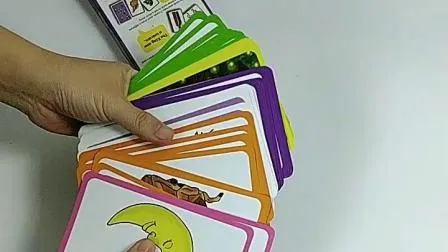子供向けにカスタマイズされた大型学習カード教育OEM印刷トランプ